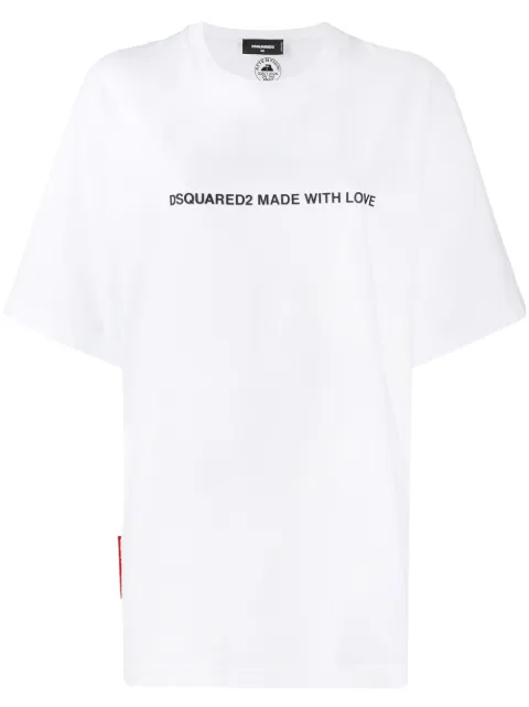 DSQUARED2 Made With Love T-shirt White S75GD0026S20694