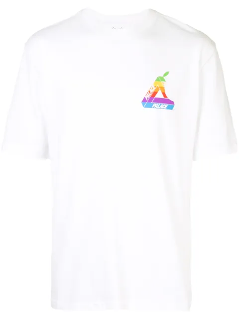 Palace Jobsworth logo-print T-shirt White P16TS046