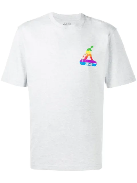 Palace Jobsworth logo-print T-shirt Grey P16TS050