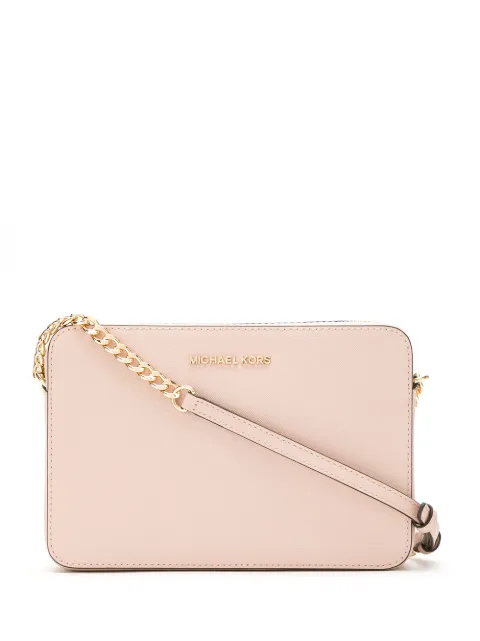 Michael Michael Kors JET SET ITEM LARGE EAST WEST CROSSBODY Pink 35T8GTTC9L
