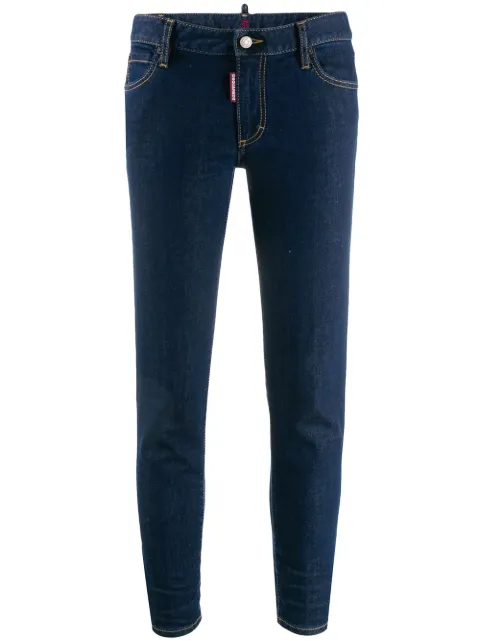 DSQUARED2 Twiggy cropped jeans Blue S75LB0212S30595