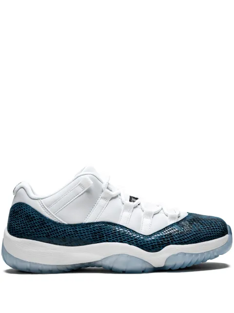 Jordan Air Jordan 11 Low Retro "Blue Snakeskin" sneakers White CD6846