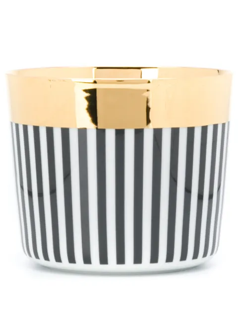SIEGER by FÜRSTENBERG striped cup Black OB1785