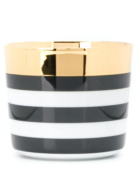 SIEGER by FÜRSTENBERG striped cup Black OB1785