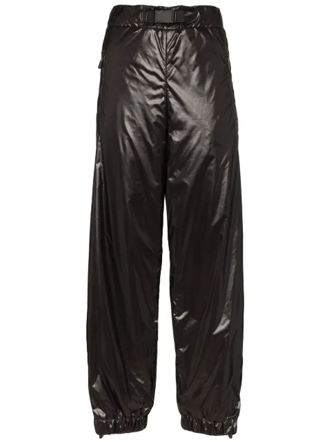 Moncler Grenoble side-stripe nylon trousers Black 1649985539MW