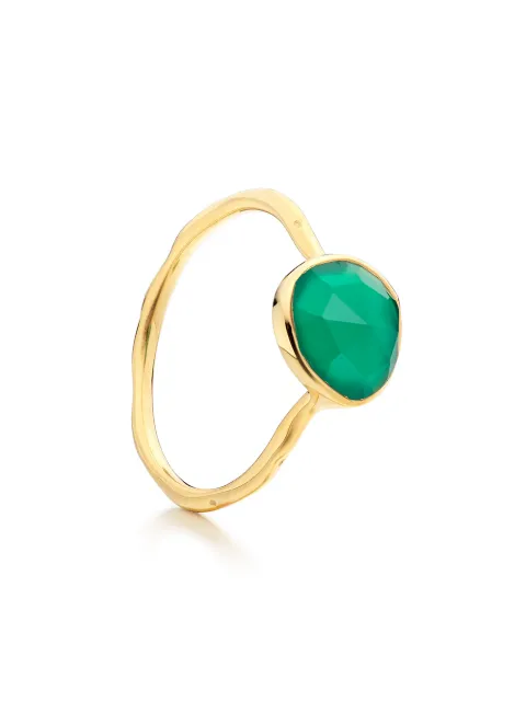 Monica Vinader Siren stacking ring Gold GPRGSTAKGRO