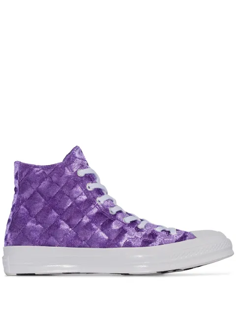 Converse Chuck 70 Hi "Quilted Velvet" sneakers Purple 165600C