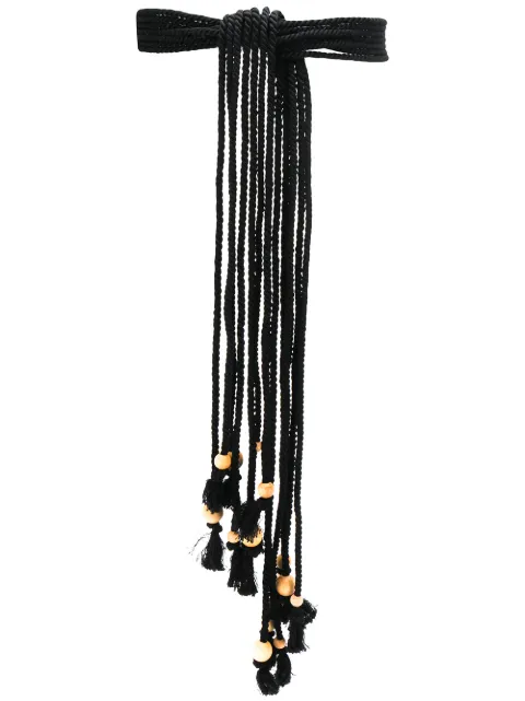 Philosophy Di Lorenzo Serafini rope belt Black A30092174