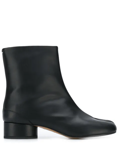 Maison Margiela Tabi 30mm leather ankle boots Black S58WU0273PR516
