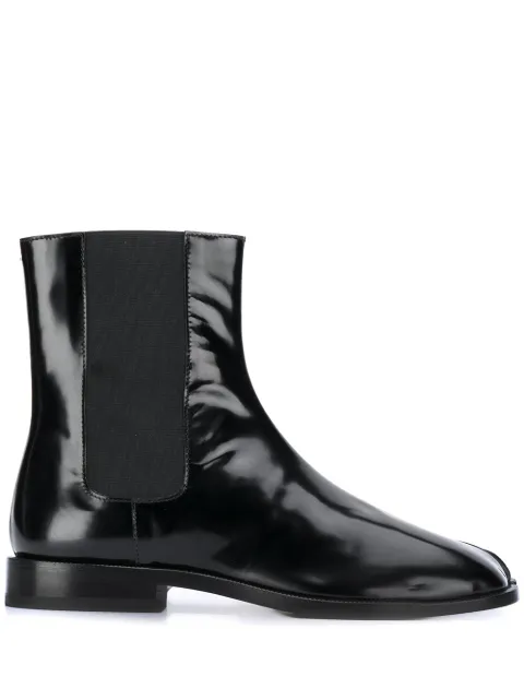 Maison Margiela Tabi leather Chelsea boots Black S58WU0275PS679