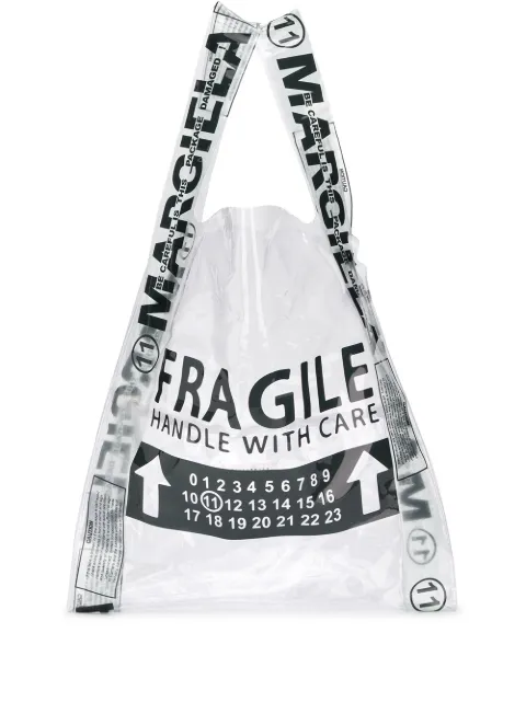 Maison Margiela Fragile shopper tote Black S55WC0064P2287
