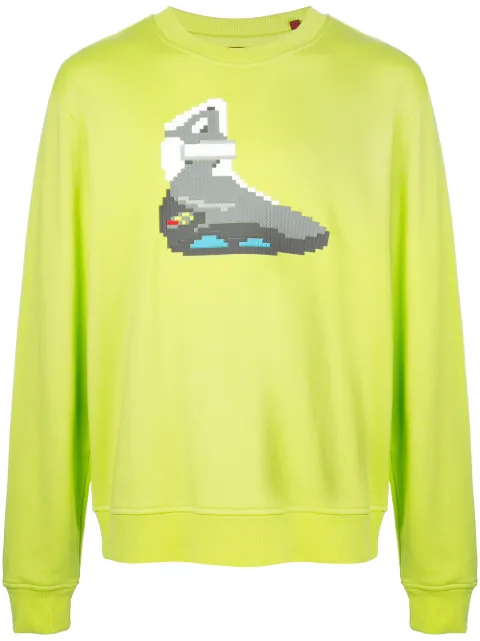 Mostly Heard Rarely Seen 8-Bit Turbo Tech sweatshirt Green MHEB08AIK13