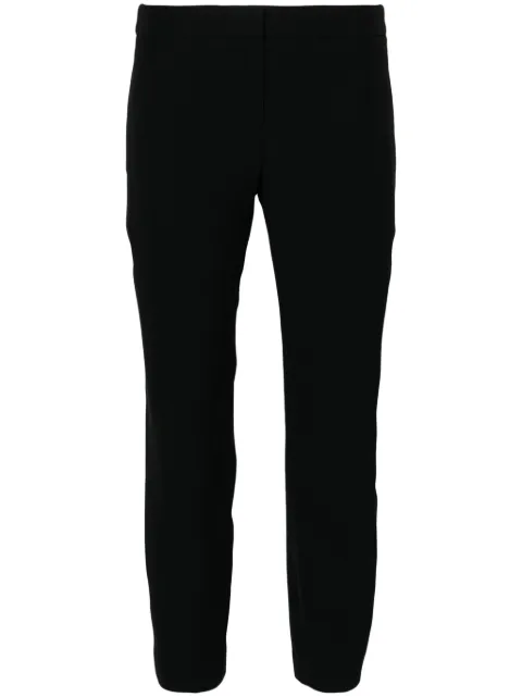 Alexander McQueen crepe cigarette trousers Black 584873QEAAA