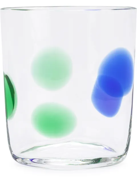 Carlo Moretti polka dot glass Blue 129975