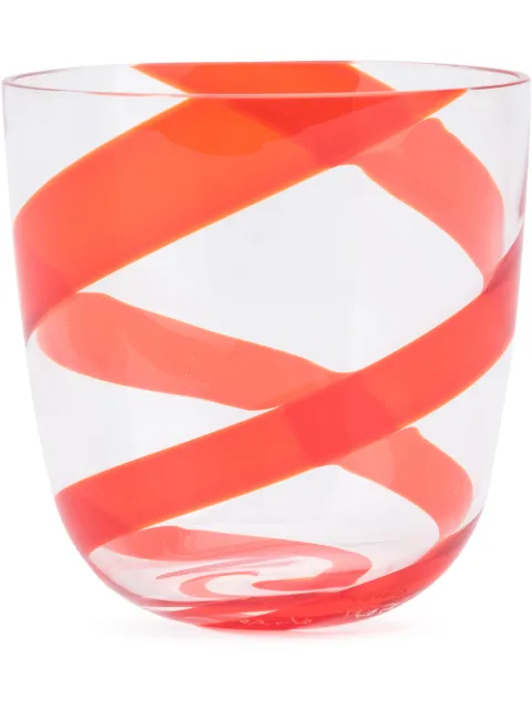 Carlo Moretti striped glass Red 122021