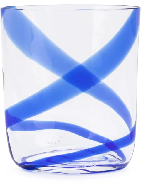 Carlo Moretti striped glass Blue 129972