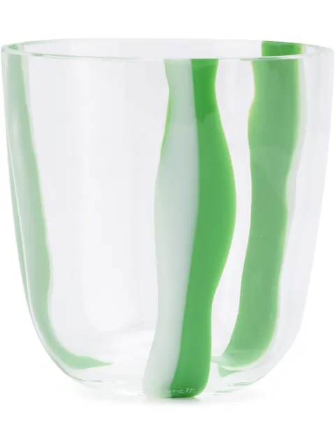 Carlo Moretti striped glass Green 142021