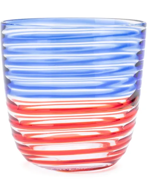 Carlo Moretti striped glass Blue 20243