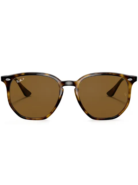 Ray-Ban hexagonal sunglasses Green RB430671083