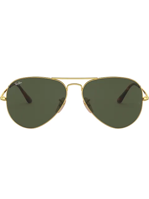 Ray-Ban Aviator metal II sunglasses Gold RB3689914731