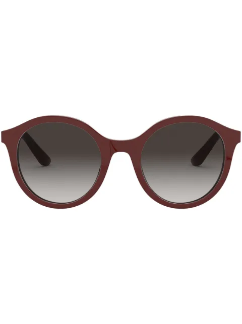 Dolce & Gabbana Eyewear round-frame sunglasses Red DG435830918G