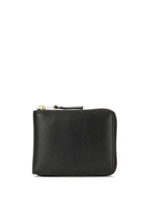 Comme Des Garçons Wallet zip-around leather wallet Black SA7100