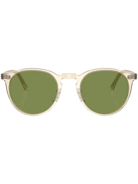Oliver Peoples O'Malley round-frame sunglasses Yellow OV5183S109452