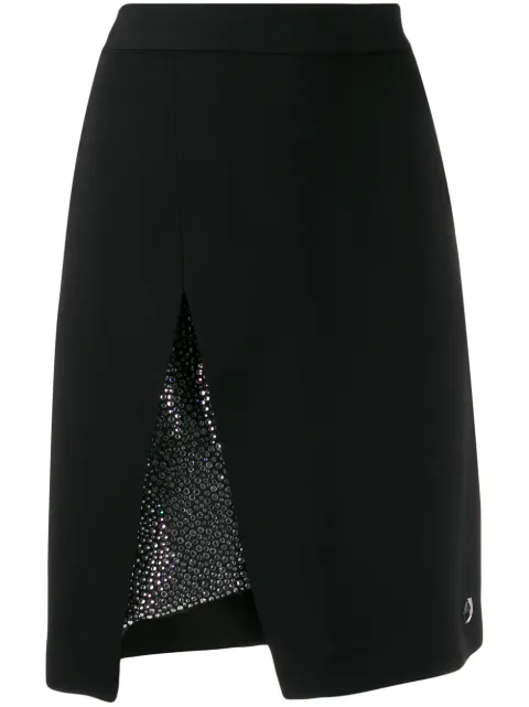 Philipp Plein embellished mini skirt Black A19CWRV0224PTE003N