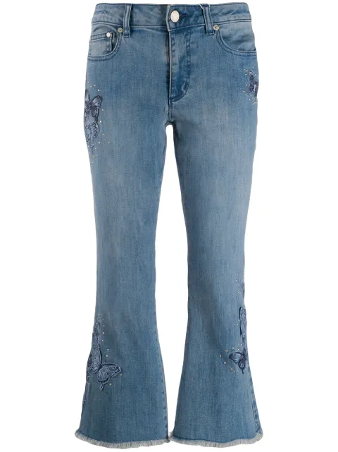 Michael Michael Kors cropped jeans Blue MS99CRR6TW443