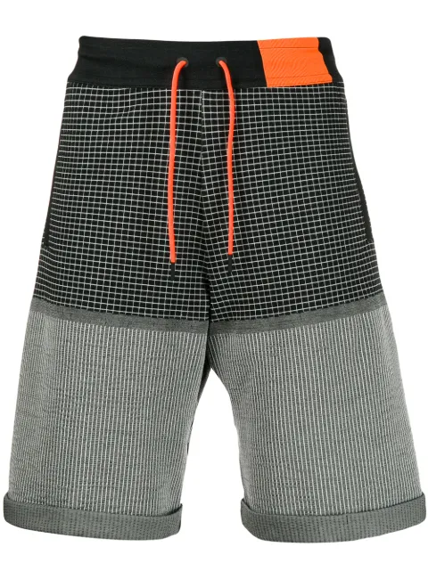 Nike contrast drawstring shorts Black AR1587
