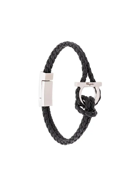 Ferragamo Gancini bracelet Black 712417