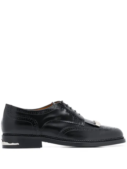 Toga Virilis tasselled leather brogues Black FTVRMJ85509921
