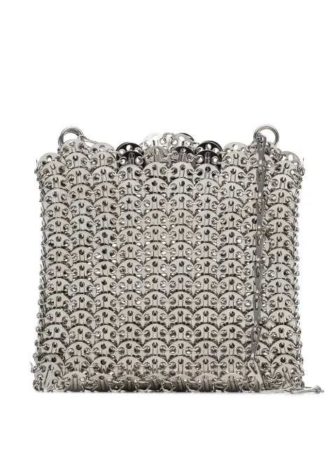 Rabanne Iconic 1969 chain-strap shoulder bag Silver 19ESS0007MET001