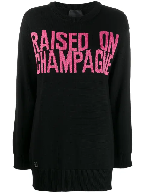 Philipp Plein Statement jumper Black S20CWKO0221PTE003N