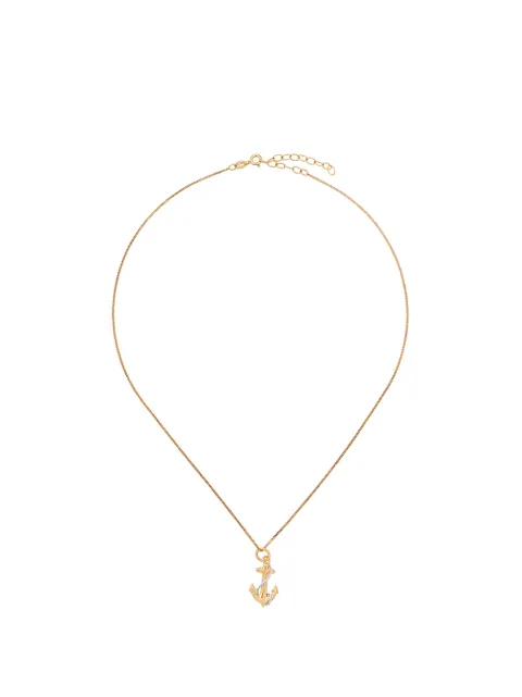 True Rocks anchor necklace Gold SMALLTWOTONEANCHORGOLDSILVER