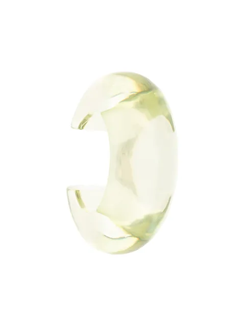 Lizzie Fortunato Jewels Arc cuff bracelet Green SS19B020