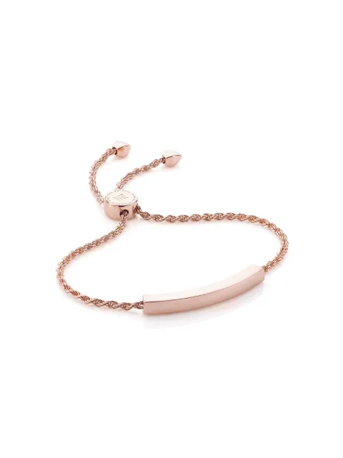 Monica Vinader Linear Chain bracelet Gold RPBMLNBANON