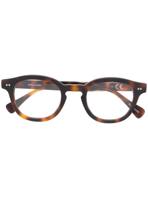 Epos round frame glasses Brown BRONTE3