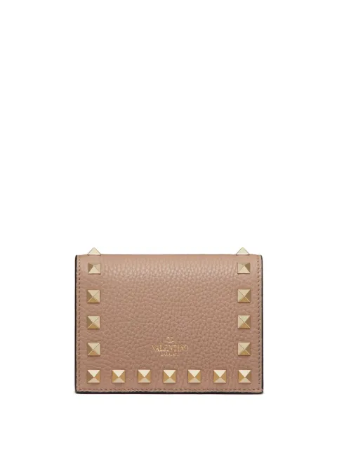Valentino Garavani Rockstud leather wallet Pink WP0P39VSH