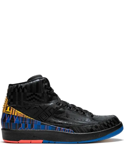 Jordan Air Jordan 2 Retro "Black History Month" sneakers Black BQ7618
