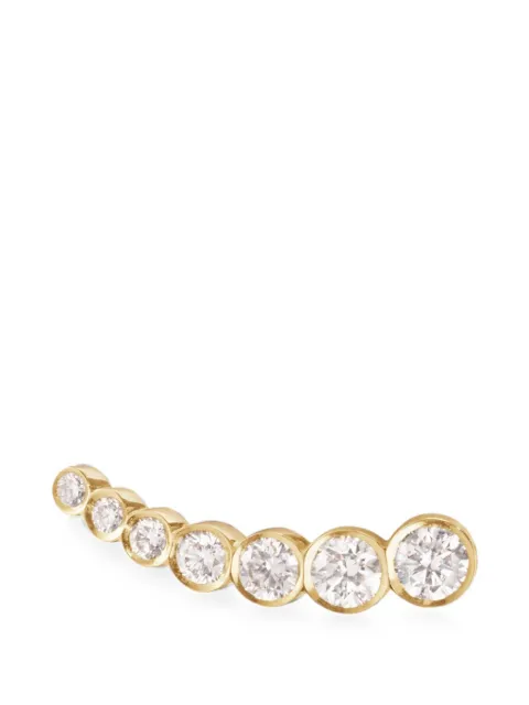 Sophie Bille Brahe 18kt yellow gold Petit Croissant diamond earrings Gold EA18PCRWH