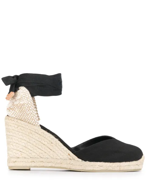 Castañer Chiara wedge espadrilles Black 020993