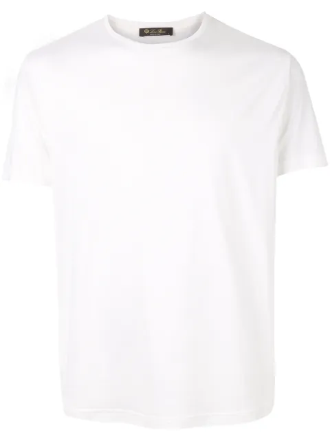 Loro Piana plain crew-neck T-shirt White FAF6128