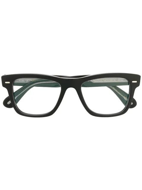 Oliver Peoples square frame glasses Black OV5393U