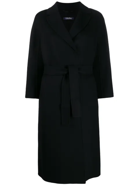 'S Max Mara belted duster coat Black 2529016081600