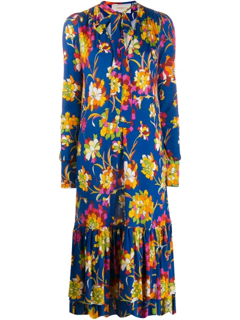 La DoubleJ Good Witch midi dress Blue DRE0088JER004DAN0003