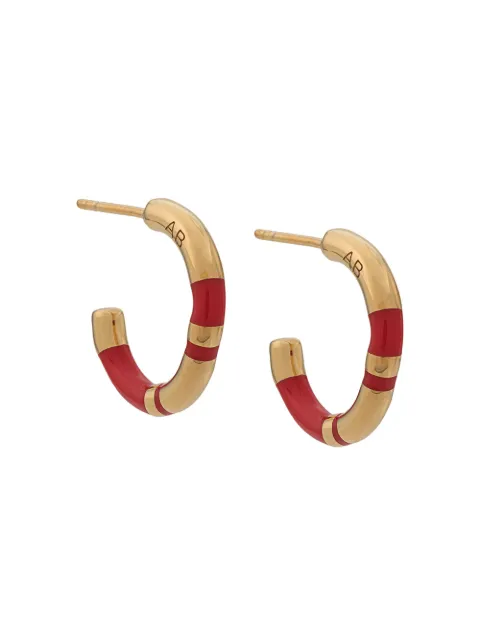 Aurelie Bidermann Positano small earrings Red SS19BO17MG