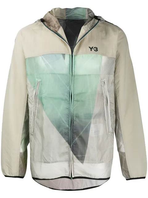 Y-3 tie-dye sports jacket Neutrals DY7284