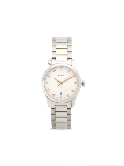 Gucci G-Timeless 27mm watch Neutrals 561451I1600