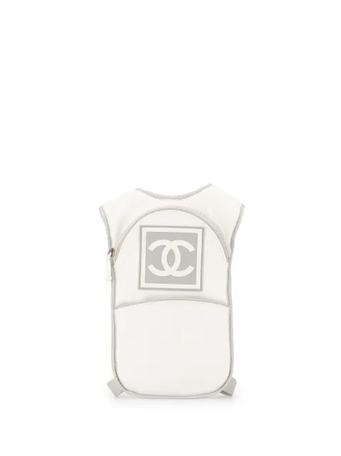 CHANEL Pre-Owned Sport Line CC backpack Silver 8610601